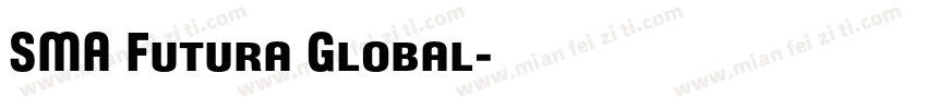 SMA Futura Global字体转换